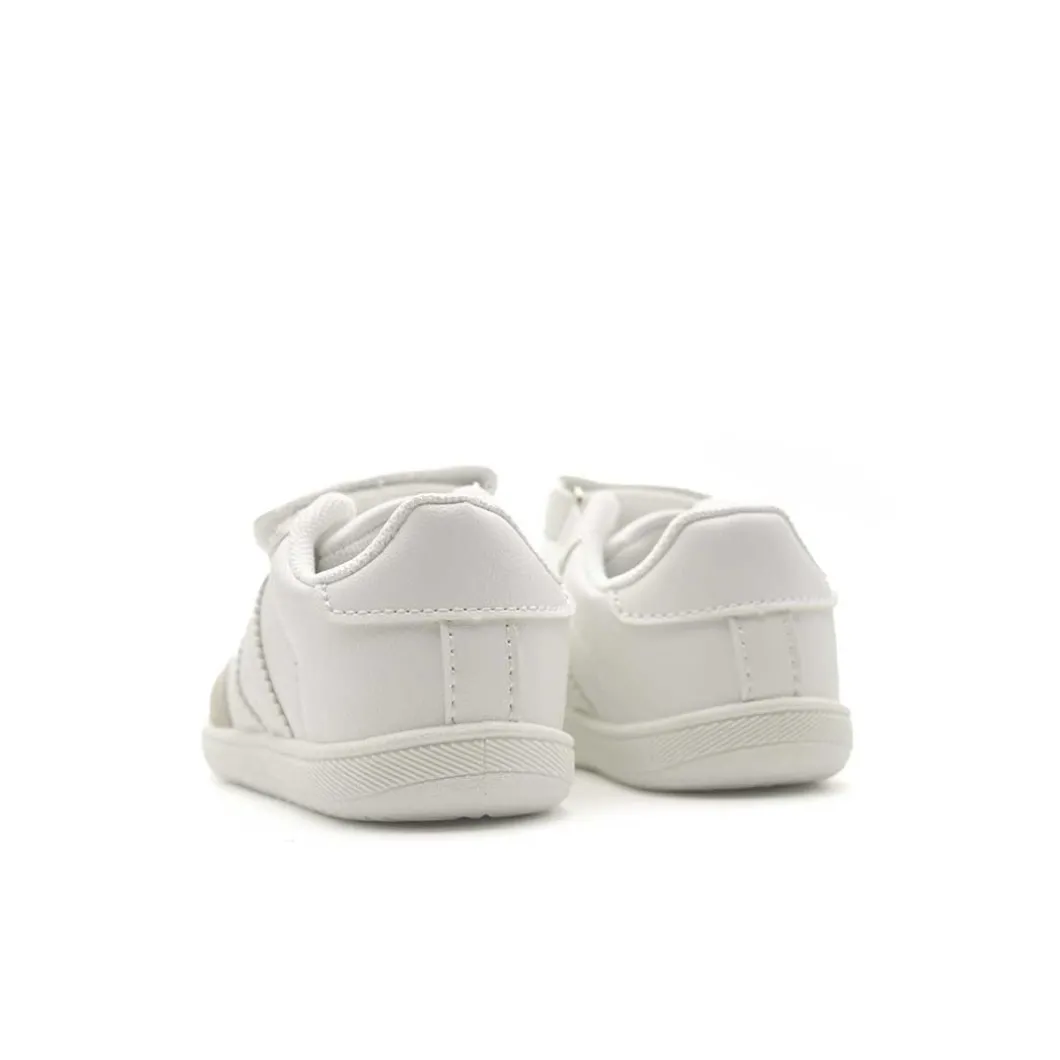 Deportiva respetuosa blanca infantil