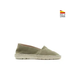 Espadrille serraje pespunte verde