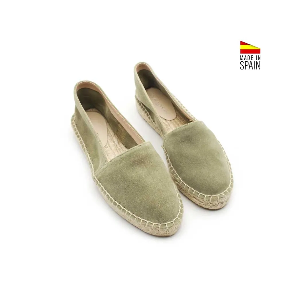 Espadrille serraje verde