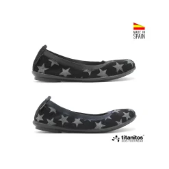 Mercedita de serraje con estrellas