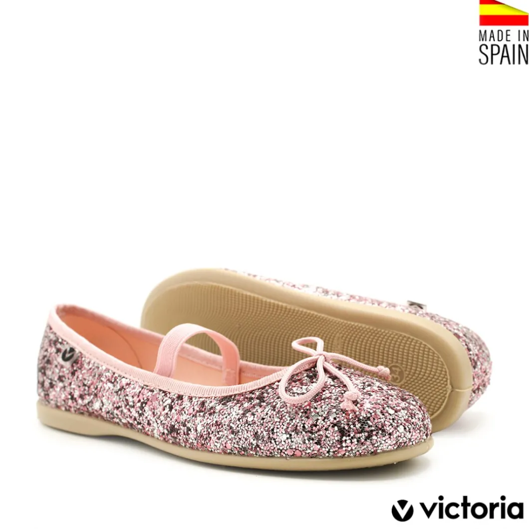 Mercedita glitter Victoria rosa