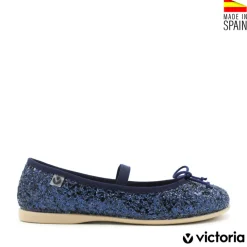 Mercedita glitter Victoria azul marino
