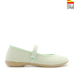 Mercedita lino 751 verde agua