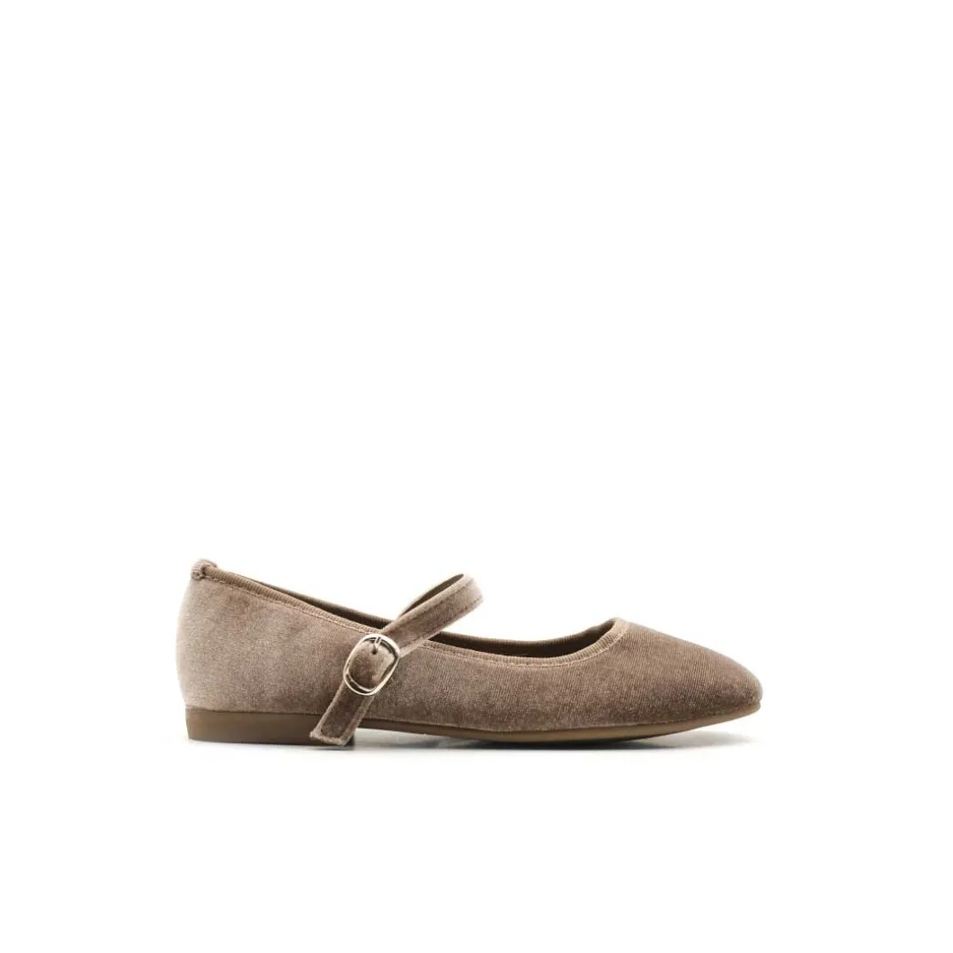 Mercedita taupe terciopelo C1148
