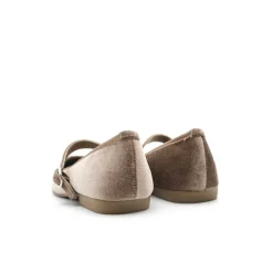 Mercedita taupe terciopelo C1148
