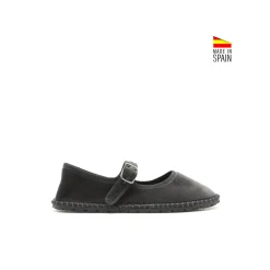 Mercedita veneciana gris de terciopelo