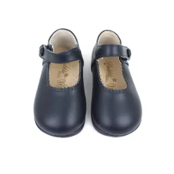 Merceditas niña basic azul marino