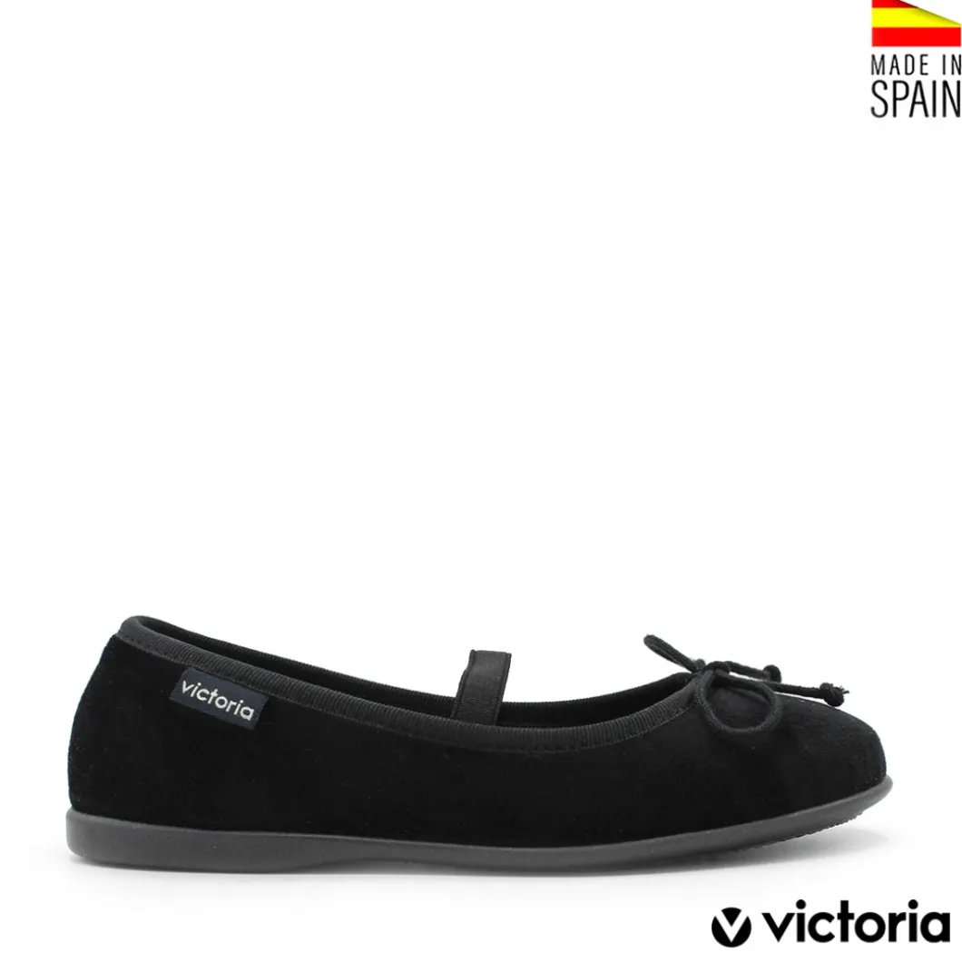 Merceditas terciopelo Victoria negra
