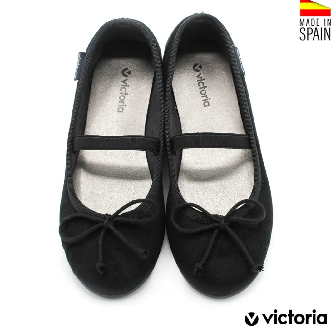 Merceditas terciopelo Victoria negra