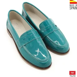 MOCASIN CHAROL TURQUESA TNY