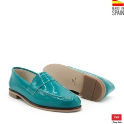 MOCASIN CHAROL TURQUESA TNY