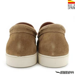 Mocasines nauticos borlas arena