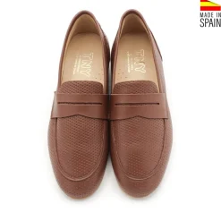 MOCASINES NIÑO PIEL CAMEL