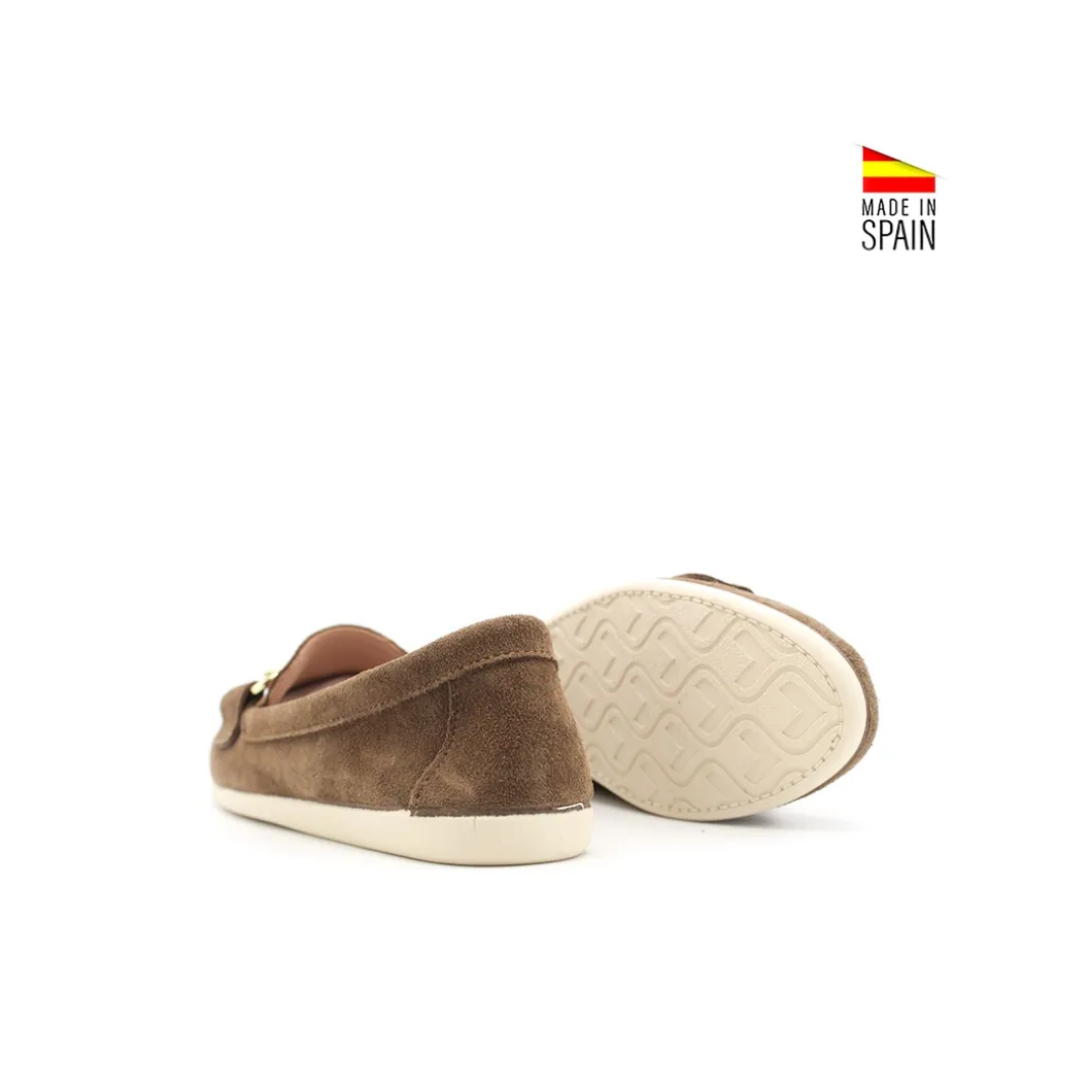 Mocasín ante marrón