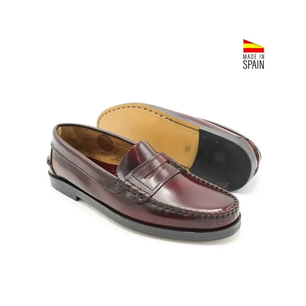 Mocasín antifaz 4005 burdeos