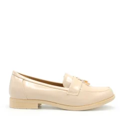 Mocasín beige de tallas grandes