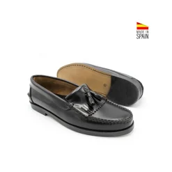 Mocasín borlas 507 negro