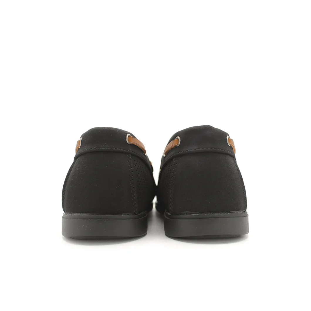Mocasín calado negro