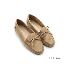 Mocasín camel detalle náutico
