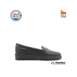 Mocasín colegial marino C990 Titanitos