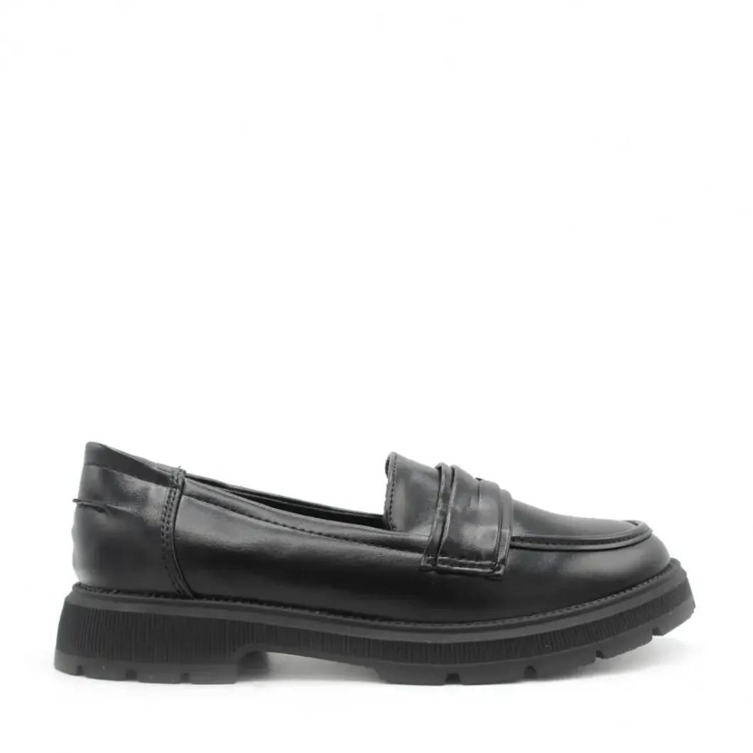Mocasín niña antifaz negro
