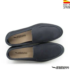 MOCASÍN NOBUCK AZUL MARINO