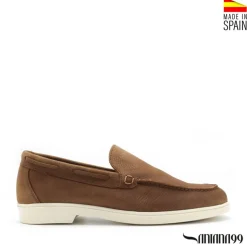 MOCASÍN NOBUCK MARRÓN