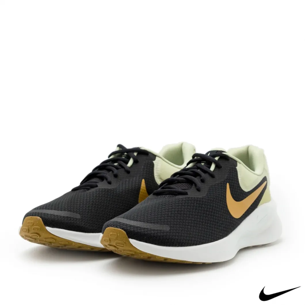 Nike Revolution 7 Negro - Verde
