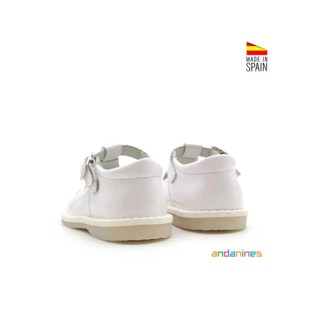 Pepito spring charol blanco