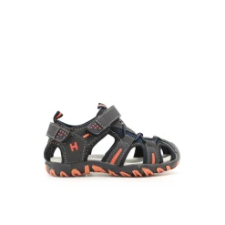 SANDALIA 400120 MARINO/NARANJA