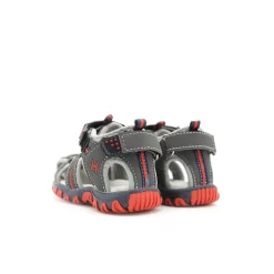 Sandalia 400120 marino/rojo