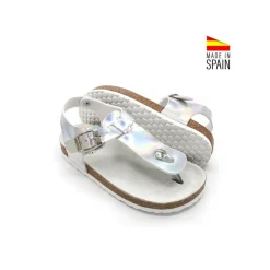 SANDALIA BIO ESCLAVA PLATA