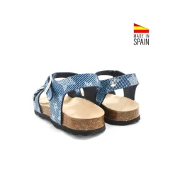 SANDALIA BIO NIÑO STAR AZUL