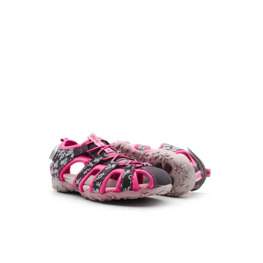 Sandalia flower 400121 fucsia