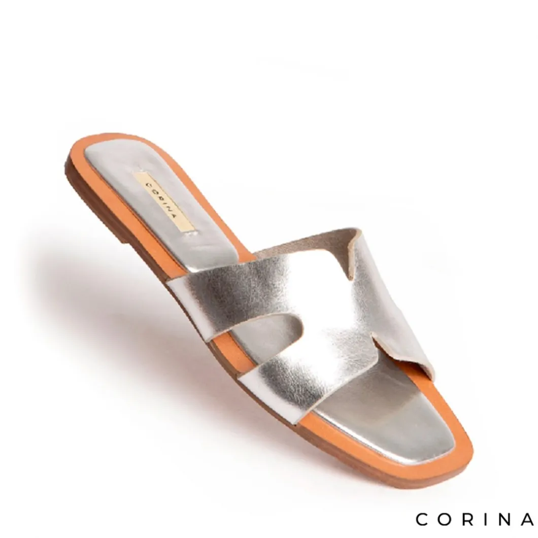 Sandalia H plata corina