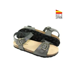 SANDALIA NAVIA GRIS