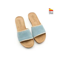 Sandalia pala bio azul celeste