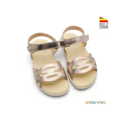 Sandalia piel cava Andanines