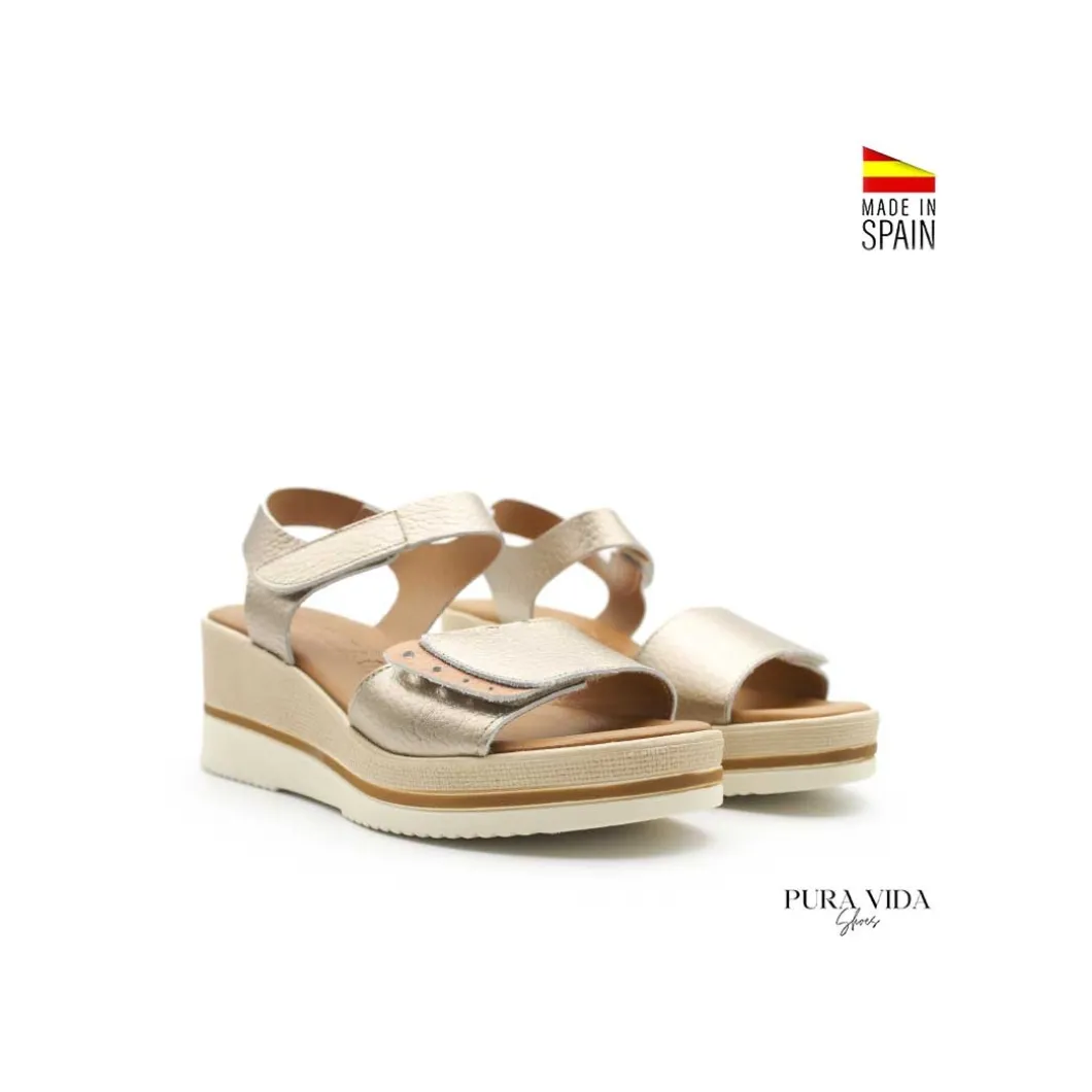 Sandalia Pura Vida Bronce confort gel