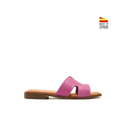 Sandalia slim H fucsia