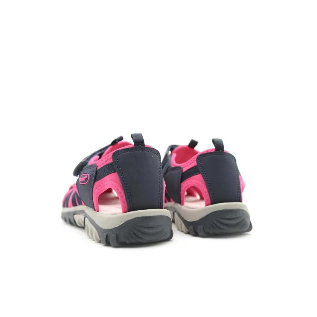 Sandalia trekking A1106 marino/fucsia