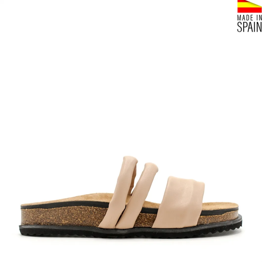 Sandalias bio tubular nude