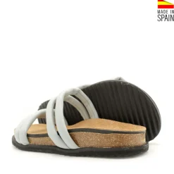 Sandalias de tiras dobles tubulares