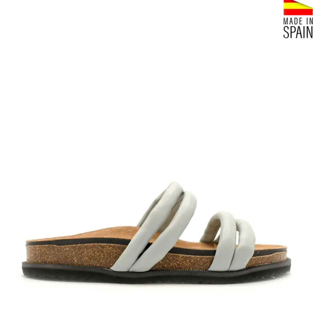 Sandalias de tiras dobles tubulares