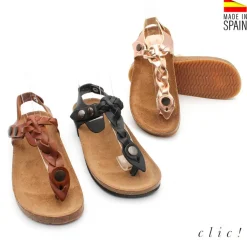 SANDALIAS DEDO TABARCAS CLIC!