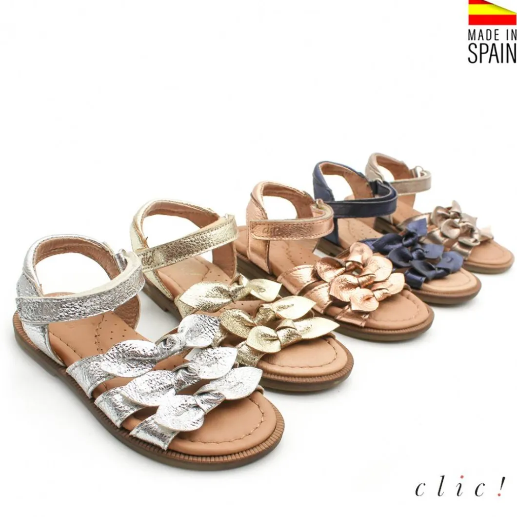 SANDALIAS NIÑA 3 LAZOS