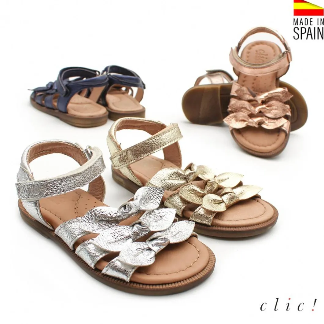 SANDALIAS NIÑA 3 LAZOS