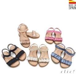 SANDALIAS NIÑA PALA BLONDA