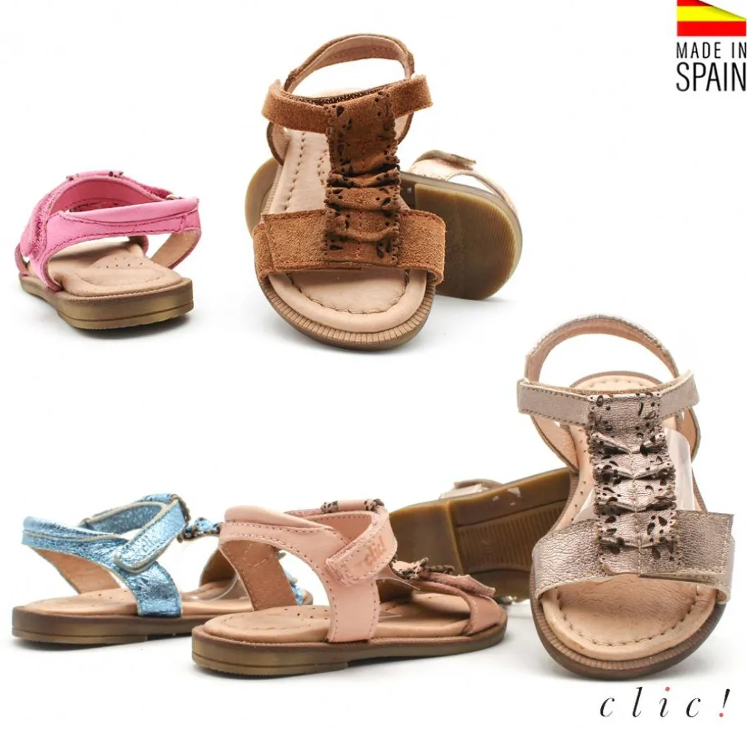 SANDALIAS NIÑA PIEL BLONDA