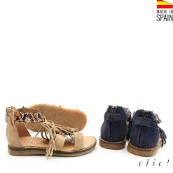 SANDALIAS NIÑAS INDIAS FLECOS